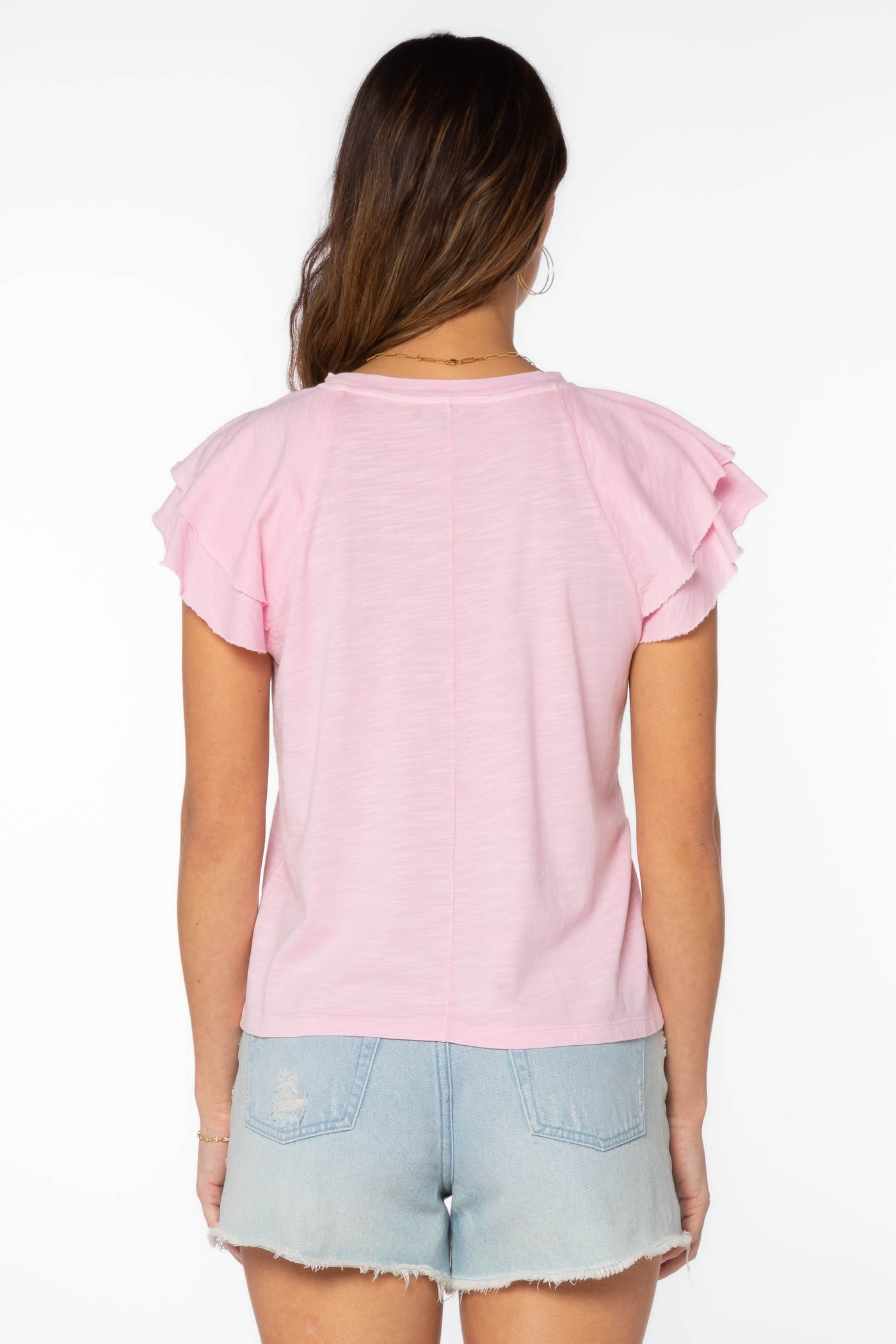 Sunny Pink Shirt - Tops - Velvet Heart Clothing