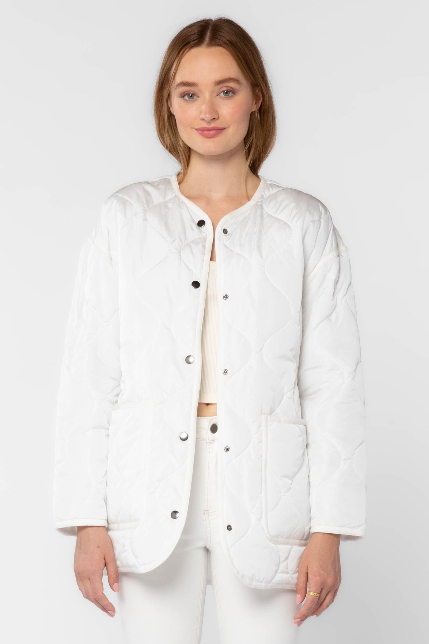 Tacoma White Jacket - Jackets & Outerwear - Velvet Heart Clothing