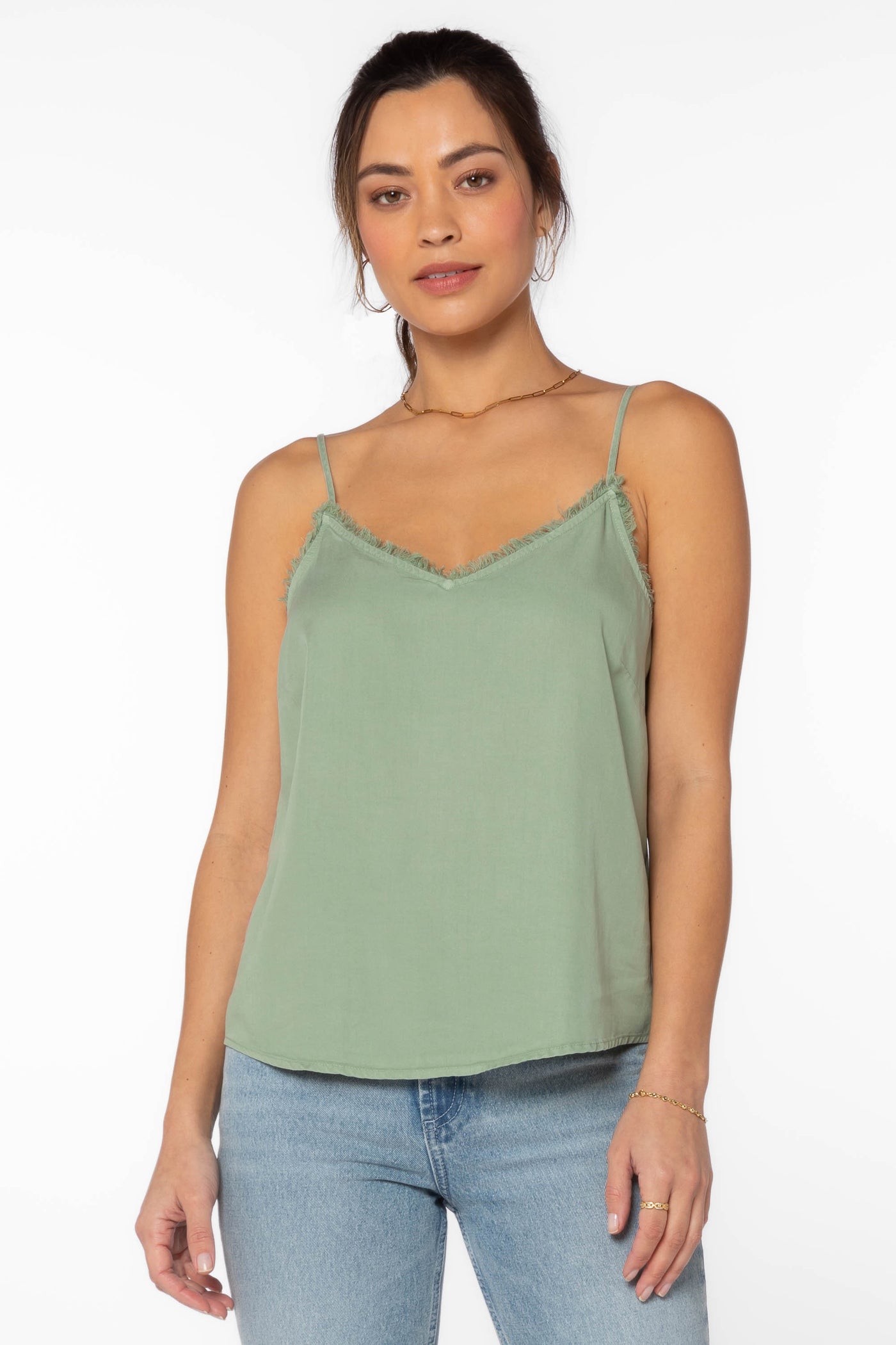Victory Sage Cami - Tops - Velvet Heart Clothing