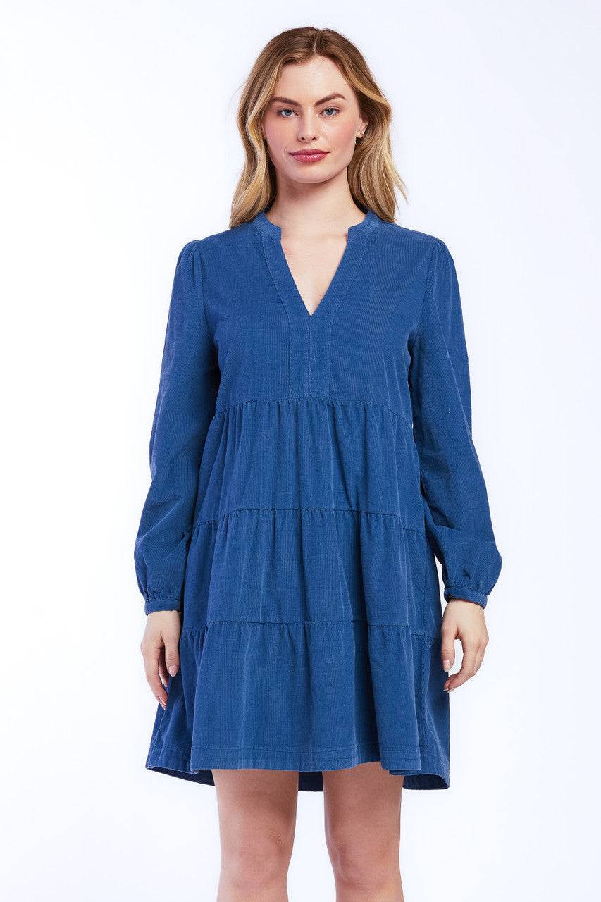 Sherin Blue Dress | Velvet Heart Clothing