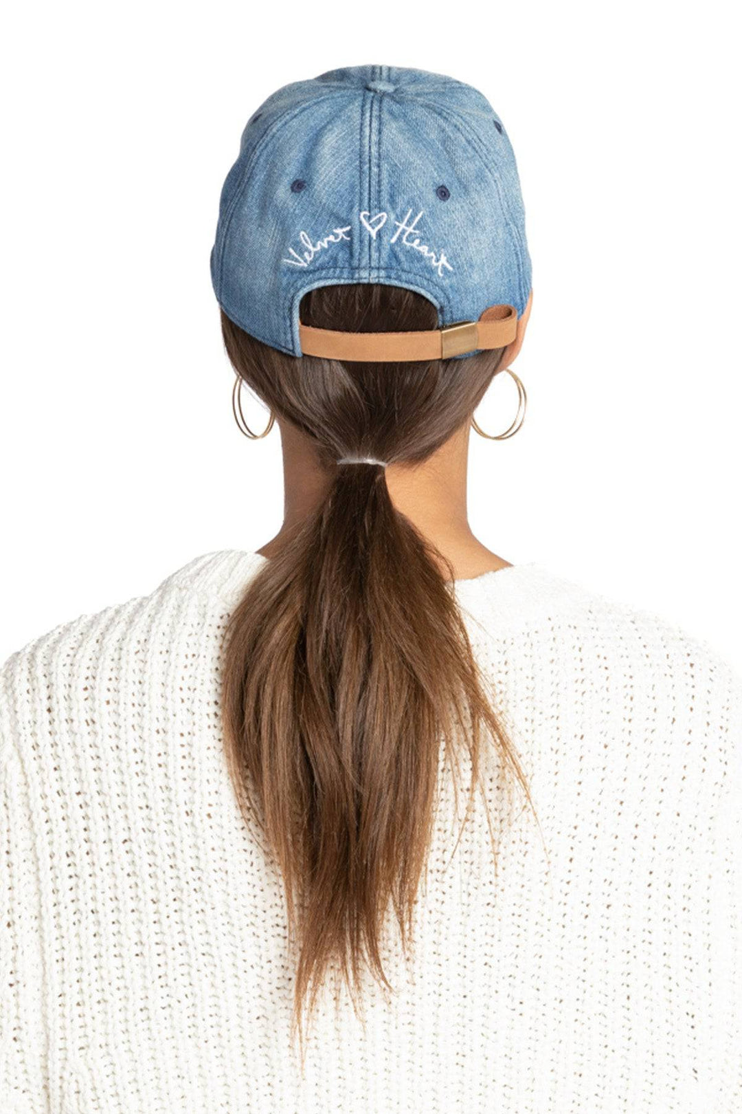 Velvet Heart Denim Baseball Cap - Accessories - Velvet Heart Clothing